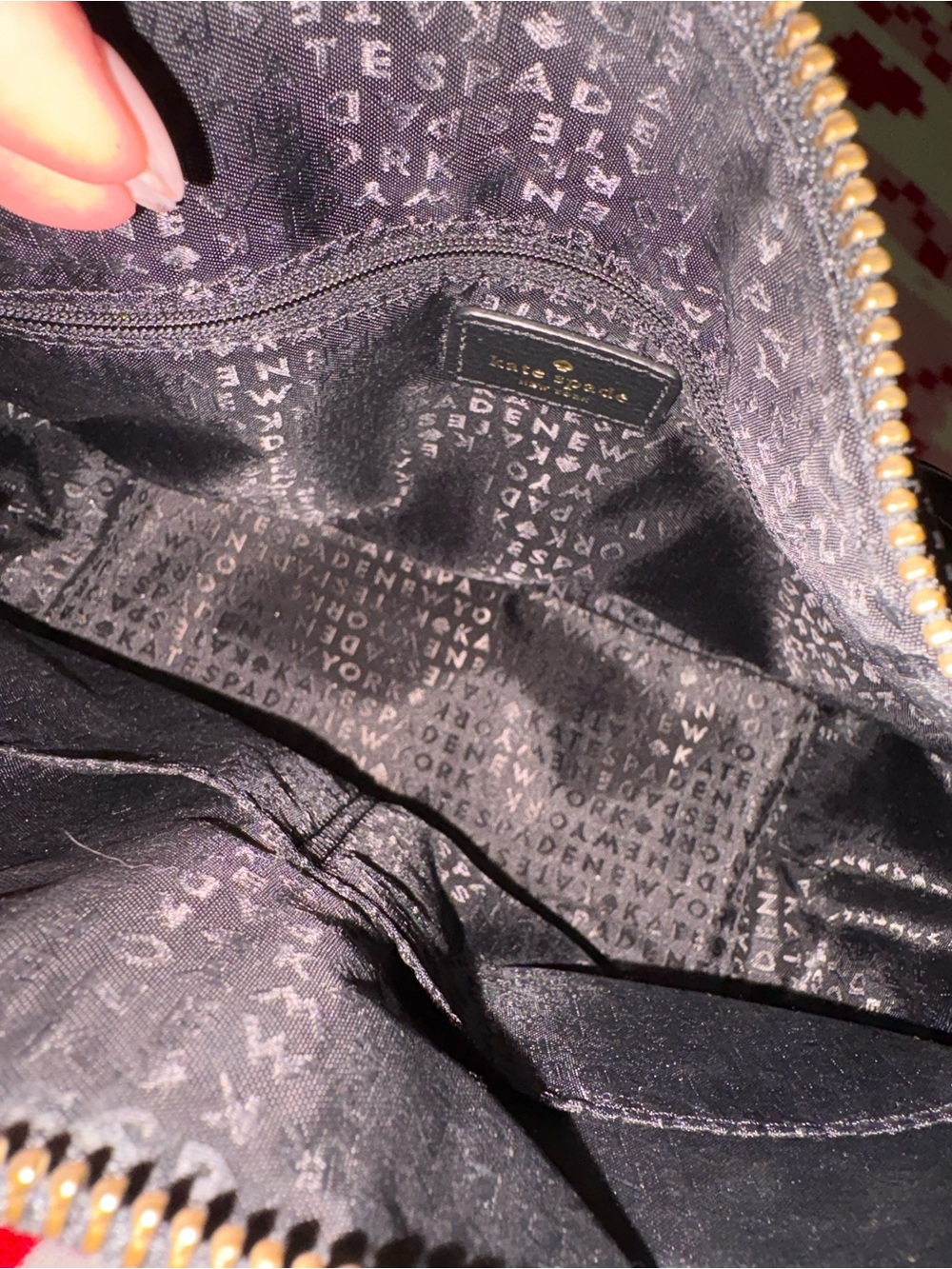 Black Kate Spade Purse - Picture 5 of 8